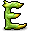 Letter E