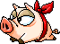 Super Ribbon-Pig